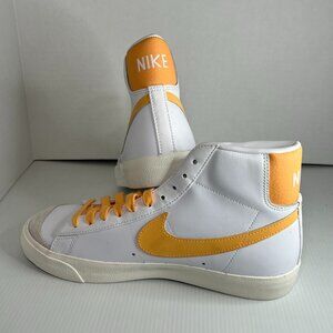 Nike Blazer Mid 77 (FD0287-100) Women’s Shoes Orange Creamsicle & White Size 9